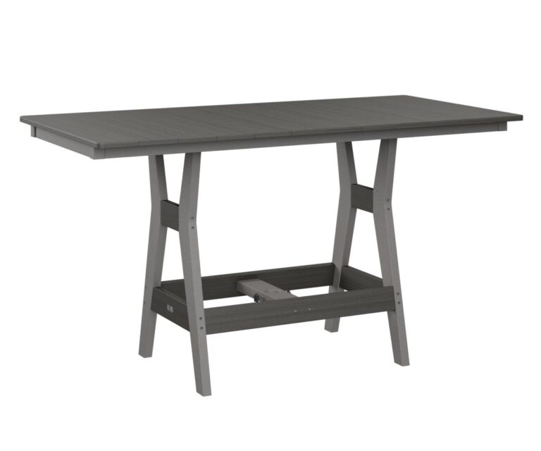 Harbor 33" x 66" Rectangular Table with the Top Color Aruba Blue