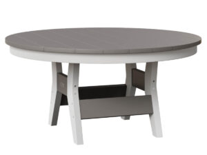 Harbor 38" Round Conversation Table with the Top Color Aruba Blue