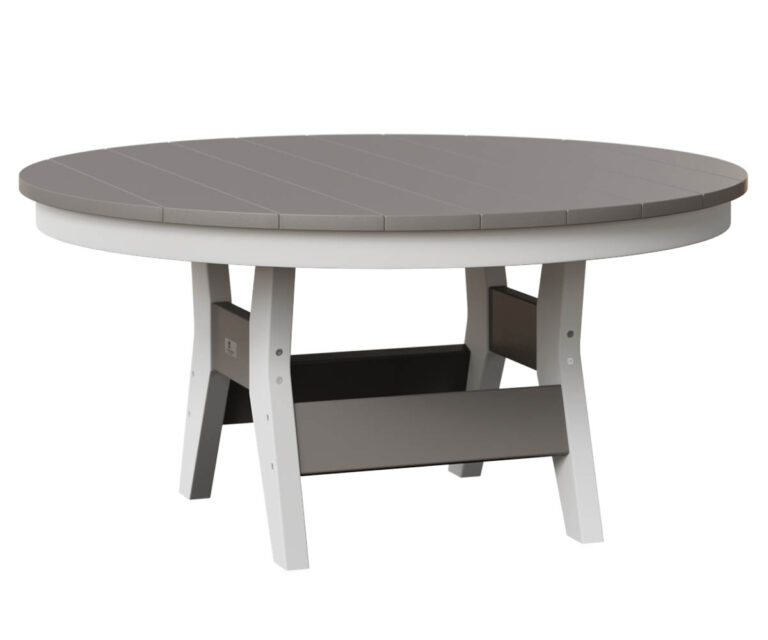 Harbor 38" Round Conversation Table with the Top Color Aruba Blue