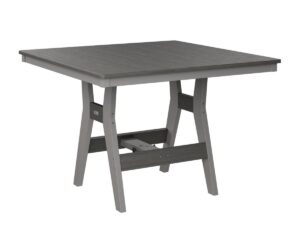 Harbor 44" Square Table with the Top Color Aruba Blue