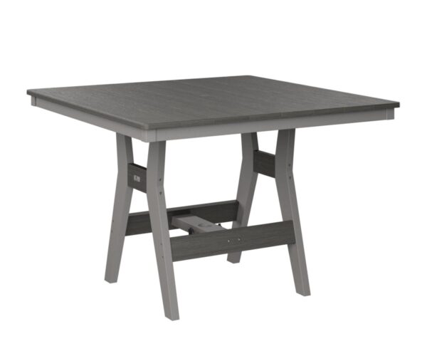 Harbor 44" Square Table with the Top Color Aruba Blue