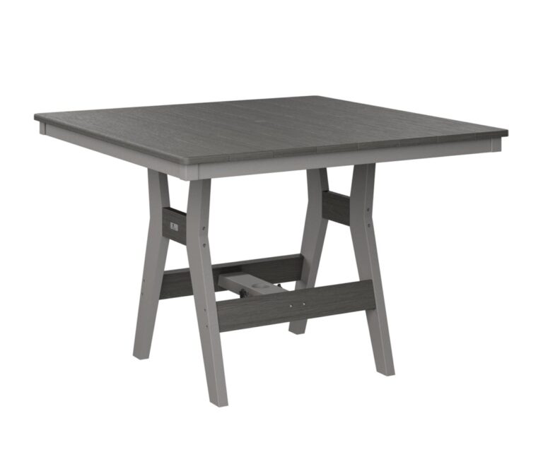 Harbor 44" Square Table with the Top Color Aruba Blue