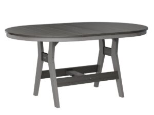 Harbor 44" x 64" Oblong Table with the Top Color Aruba Blue