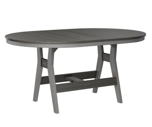 Harbor 44" x 64" Oblong Table with the Top Color Aruba Blue