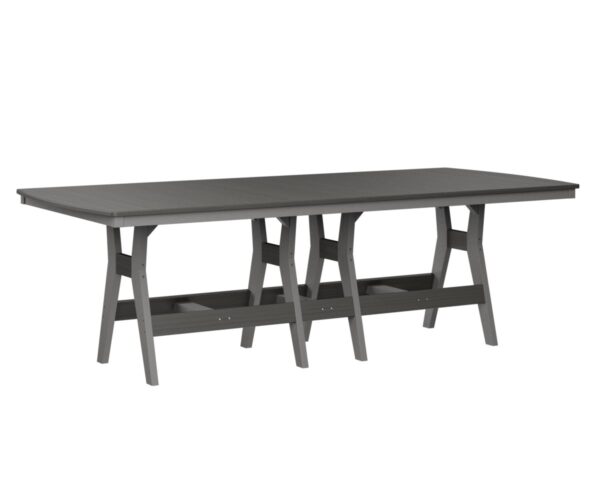Harbor 44" x 96" Rectangular Table with the Top Color Aruba Blue
