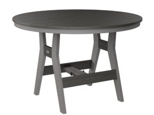 Harbor 48" Round Table with the Top Color Aruba Blue