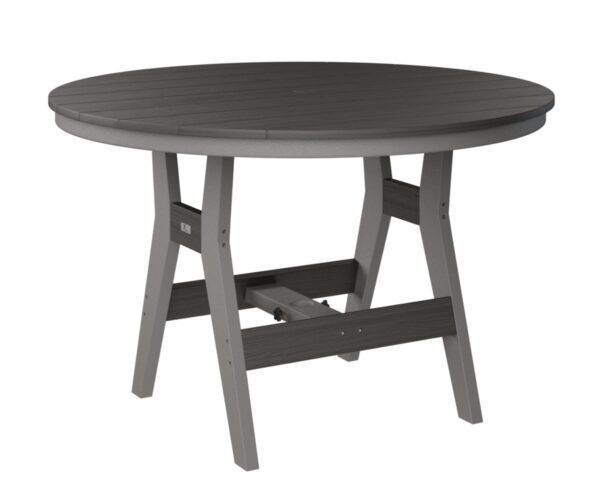 Harbor 48" Round Table with the Top Color Aruba Blue