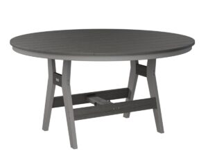 Harbor 60" Round Table with the Top Color Aruba Blue