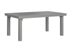 Homestead Rectangular Dining Table with the Top Color Black