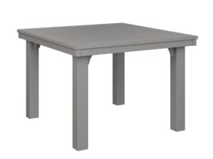 Homestead Square Dining Table with the Top Color Black