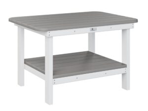 Rectangle Coffee Table with the Top Color Aruba Blue