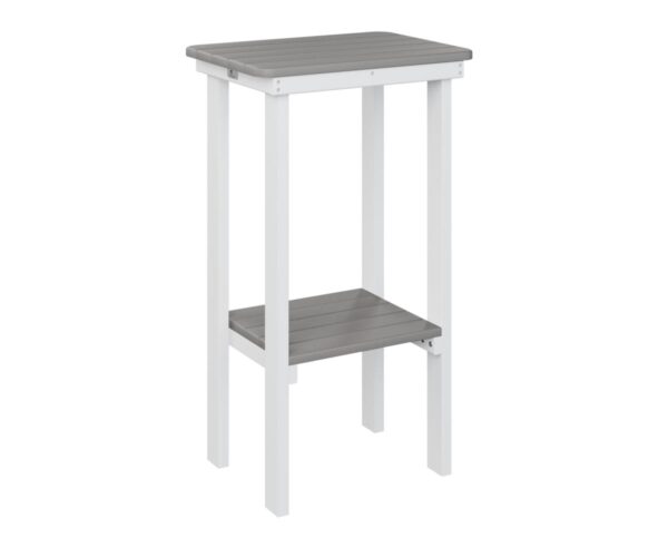 Rectangular End Bar Table with the Top Color Aruba Blue