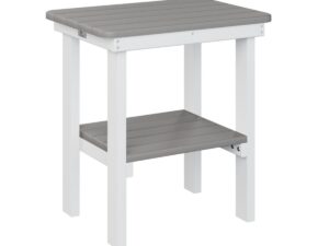 Rectangular End Dining Table with the Top Color Aruba Blue