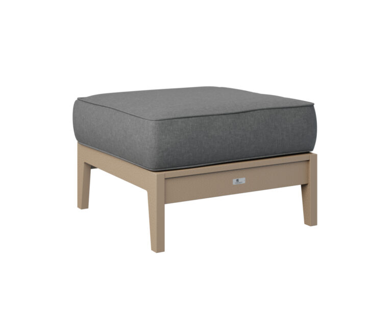 Mayhew Ottoman - Weatherwood with the Color Weatherwood &   &