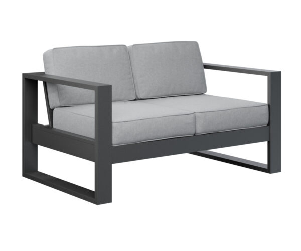 Nordic Loveseat - MGP Black with the Color MGP Black &   &