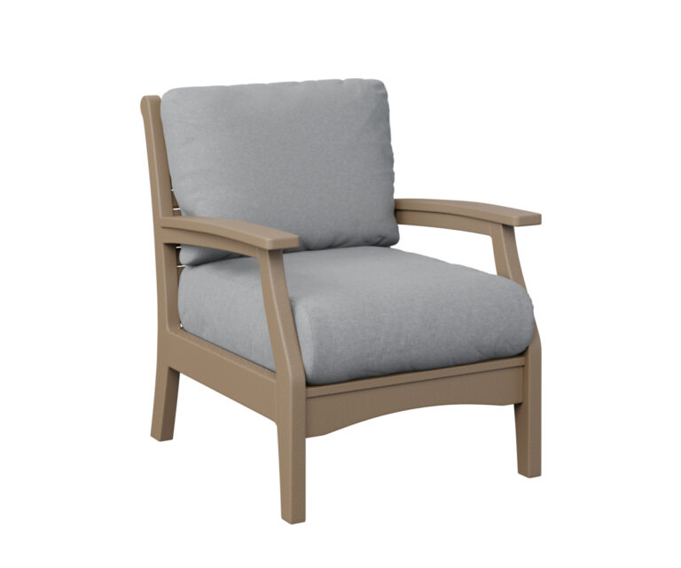 Classic Terrace Club Chair - Weatherwood with the Color Weatherwood &   &