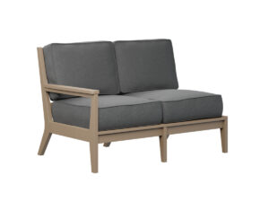 Mayhew Right Arm Sectional Loveseat - Weatherwood with the Color Weatherwood &   &