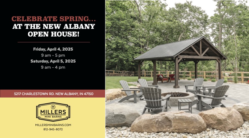 New Albany Spring open house will be on April 4-5 2025