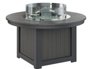 Donoma Round Fire Pit with the Top Color Aruba Blue