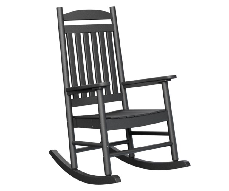 Porch Rocker with the Top Color Aruba Blue