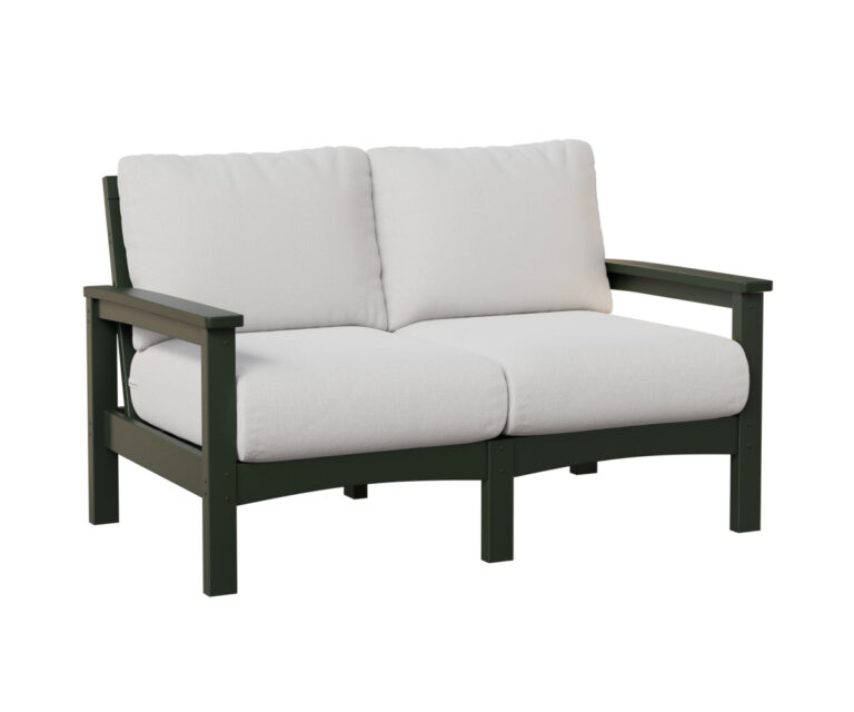 Camden Love Seat - Green with the Color Green &   &