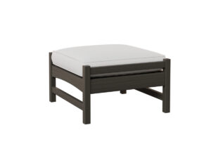 Camden Ottoman - Natural Finish: Coastal Gray with the Color Natural Finish: Coastal Gray &   &