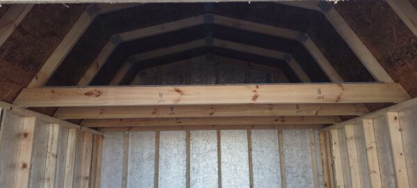 Lofted Gambrel Shed - Image 3