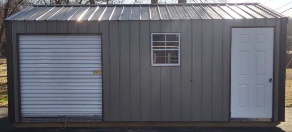 His & Hers Metal Shed