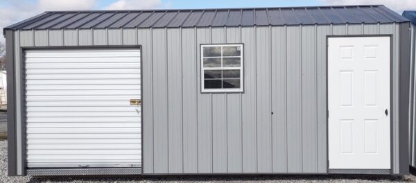 His & Hers Metal Shed