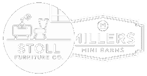 stoll furniture & millers mini barns logo