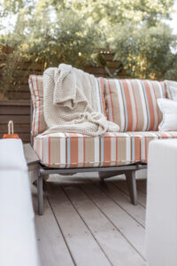 Holland Sofa in Clay - Beaming Mojave Cushions