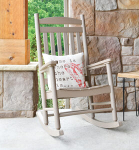 Porch Rocker - Weatherwood