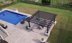 Pergola Outback overhead view