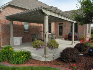 Pergola Urbana 14x18 Deluxe shade, Round posts