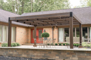 Pergola Vineyard Mocha, Full lattice