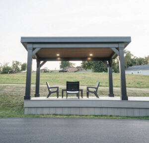 Siena Cellular PVC Pavilion Black