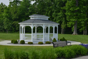 Vinyl Oblong Belmont White Vinyl Gazebo 12'x20' (7)