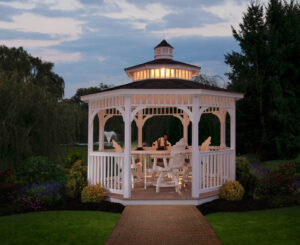Vinyl Octagon Lexington 12'