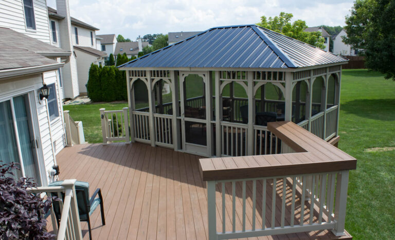 Vinyl Rectangular 12x12 Augusta Gazebo 2