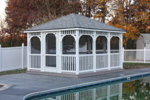 Vinyl Rectangular Augusta standard model, screens