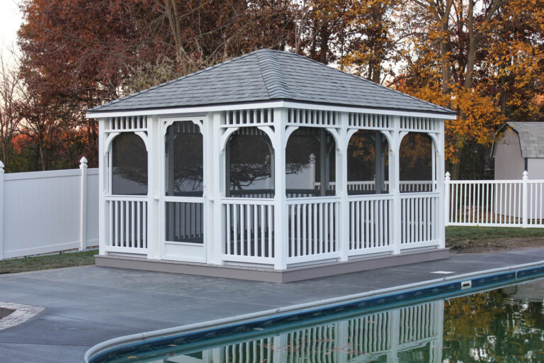 Vinyl Rectangular Augusta standard model, screens