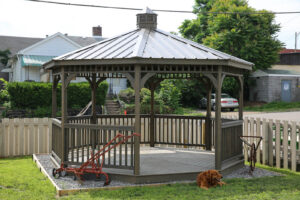 Wood Octagon Monticello Wood 14'