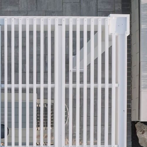 Cellular PVC Pergola shade slats