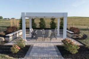 Porter Cellular PVC Pergola