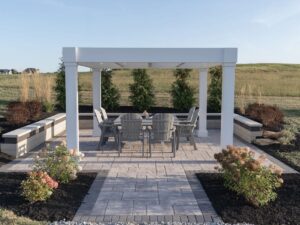 Cellular PVC Pergola