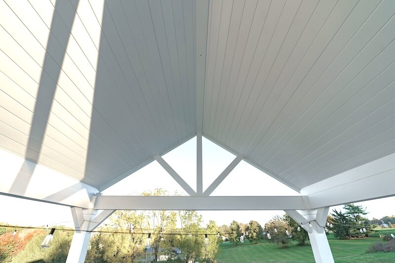 Wellington White Azek Ceiling