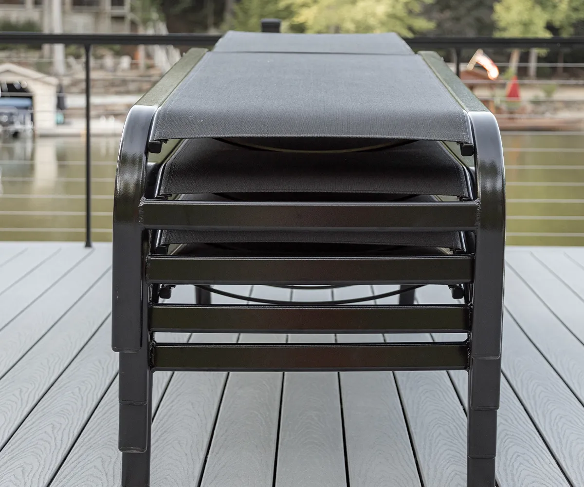 Murphy Sling Chaise Lounge Without Arms - Image 4