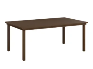 Vida 44" x 73" Dining Table Aluminum Top
