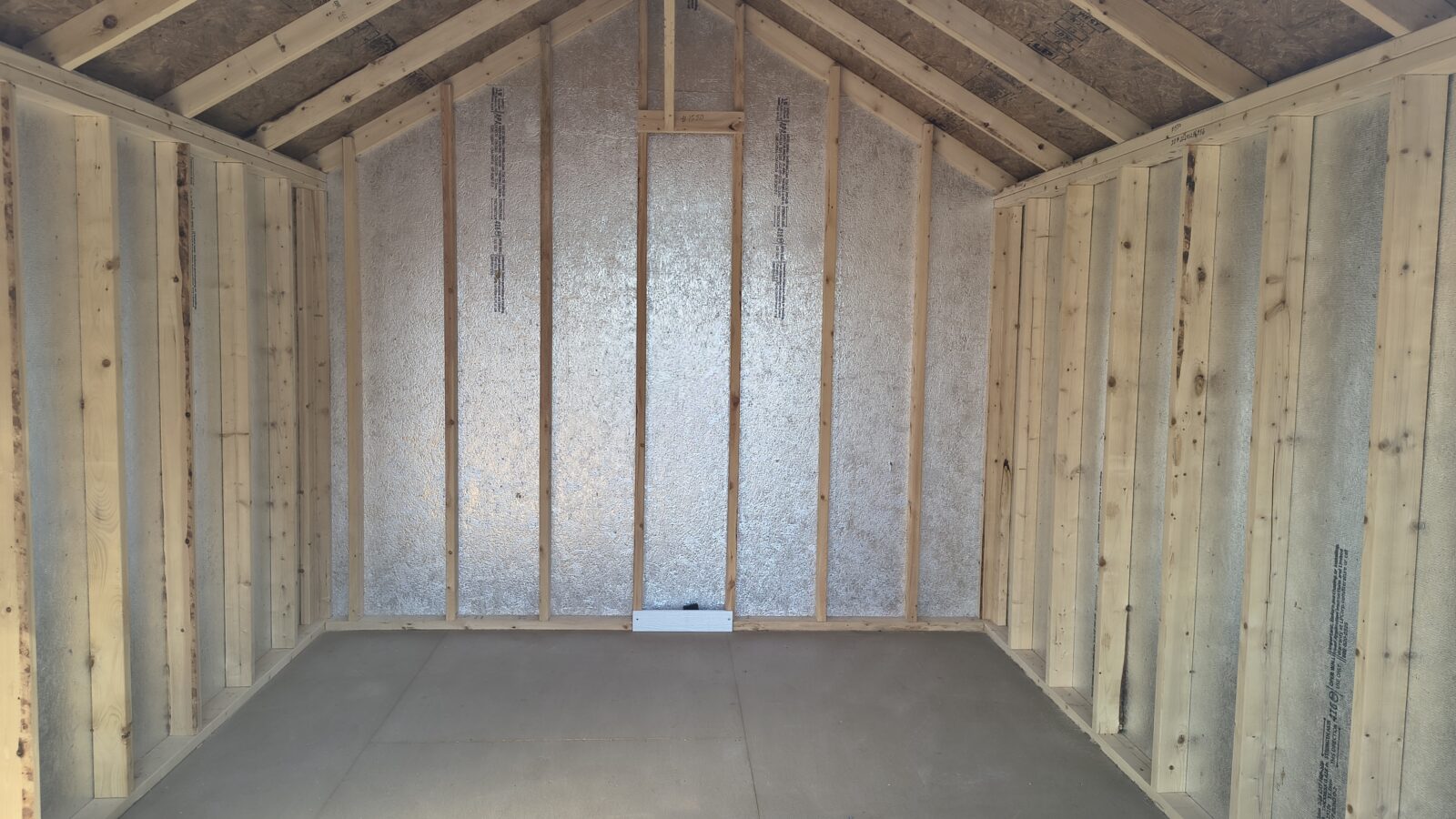 Painted Classic A-Frame Shed - Image 3